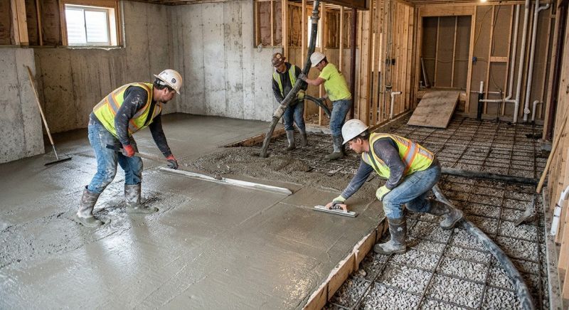 Basement Concrete Installation in Pittsburgh, PA
