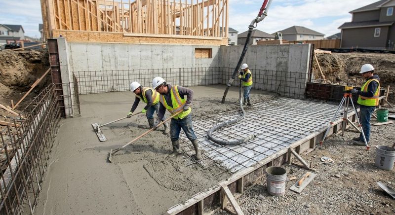 Basement Concrete Installation in Monroeville, PA