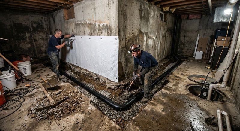 Basement Concrete Installation in Wexford, PA