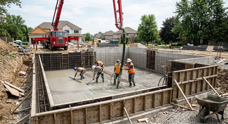 Basement Concrete Pouring in Pittsburgh, PA