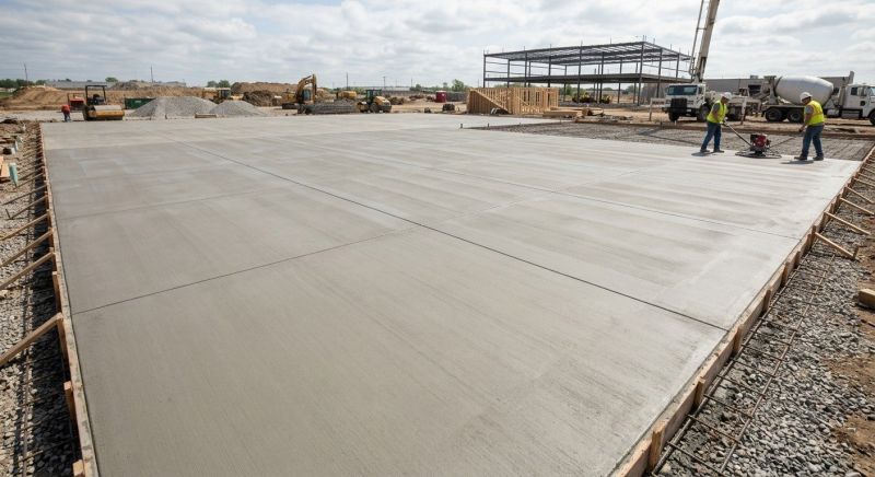 Commercial Slab Installation in Pittsburgh, PA