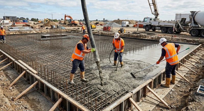 Concrete Foundation Pouring in Pittsburgh, PA