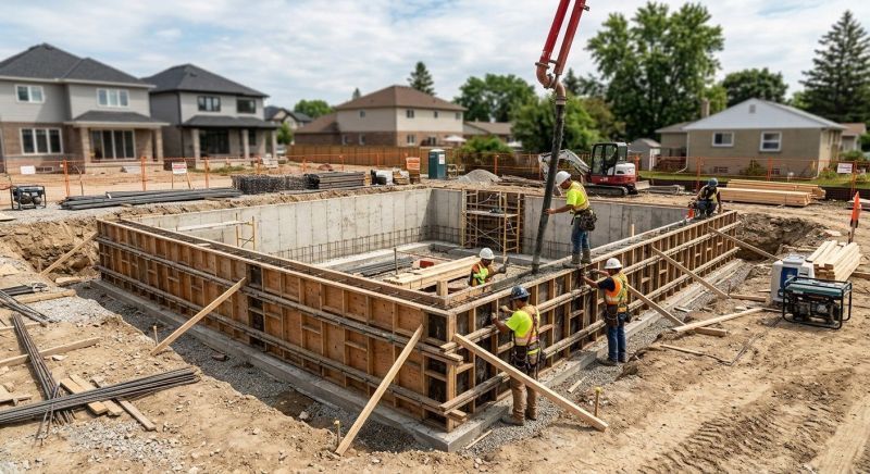 Foundation Construction in Hookstown, PA
