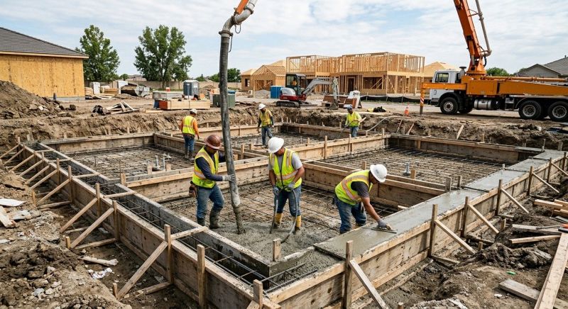 Foundation Construction in Valencia, PA