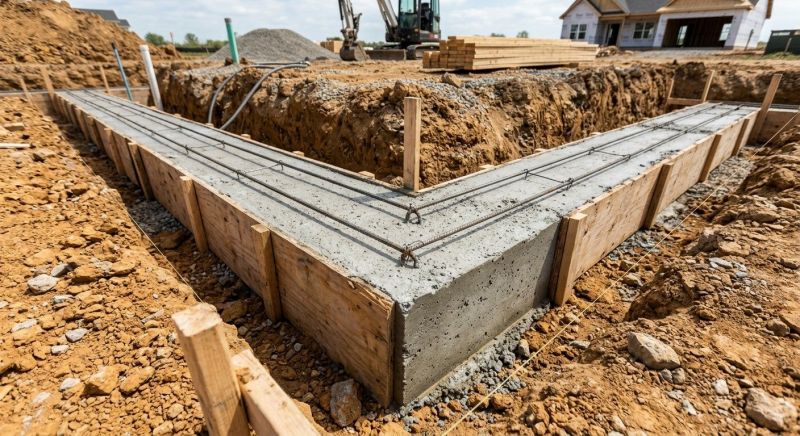 House Footing Construction in Pittsburgh, PA